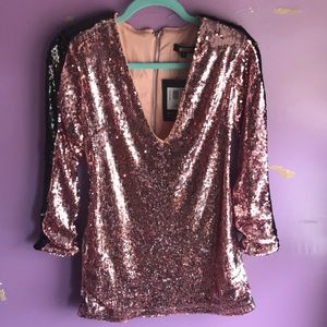 Sequin Mini Dress